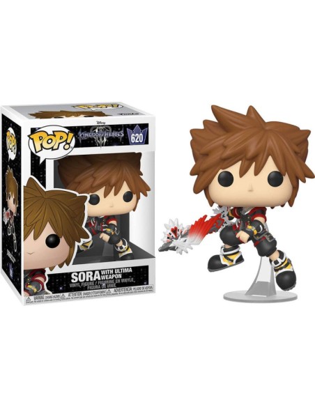 Figura Funko Pop! Juegos Kingdom Hearts Sora con Última Arma Modelo 620 | 39939