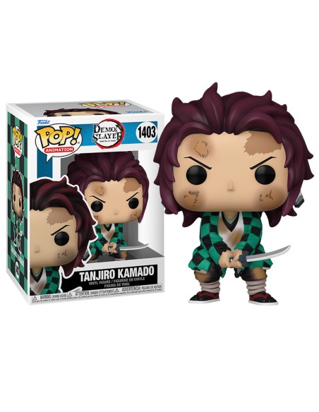 Figura Funko Pop! Demon Slayer Tanjiro Kamado Modelo 1403 | 72613