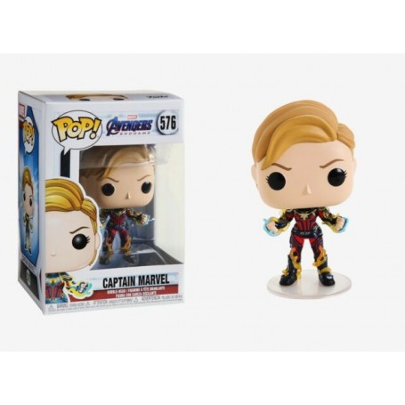 Figura Funko Pop! Marvel Avengers Endgame Capitán Marvel Modelo 576 | 45143