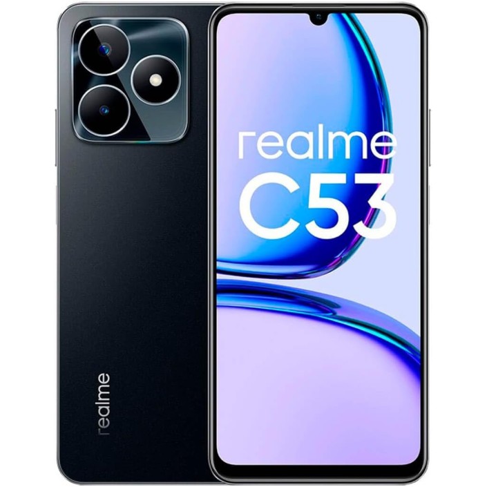 Realme C53 de 6.74" 256GB | 8GB RAM | Mighty Black