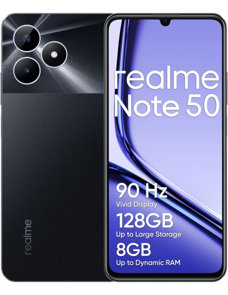 Realme Note 50 de 6.74" 128GB | 4GB RAM | Midnight Black