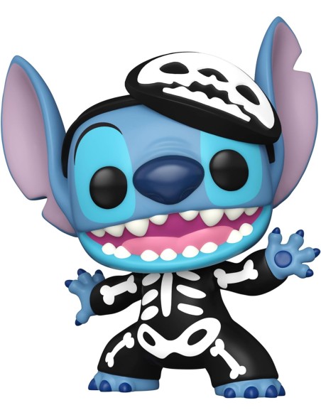 Figura Funko Pop! Lilo & Stitch Stitch Esqueleto Modelo 1234 | 66330 Edición Especial de Funko