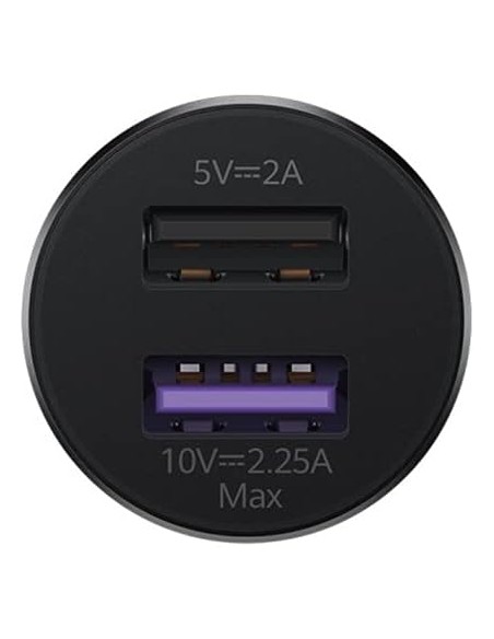 Cargador Coche Huawei con Cable USB C Modelo CP36 Color Gris Oscuro