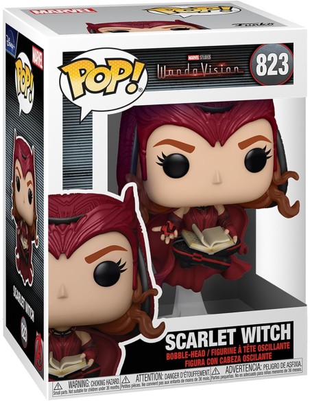 Figura Funko Pop! Marvel Wanda Vision Bruja Escarlata Modelo 823 | 54323