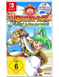 Juego Wonder Boy Asha in Monster World para Nintendo Switch