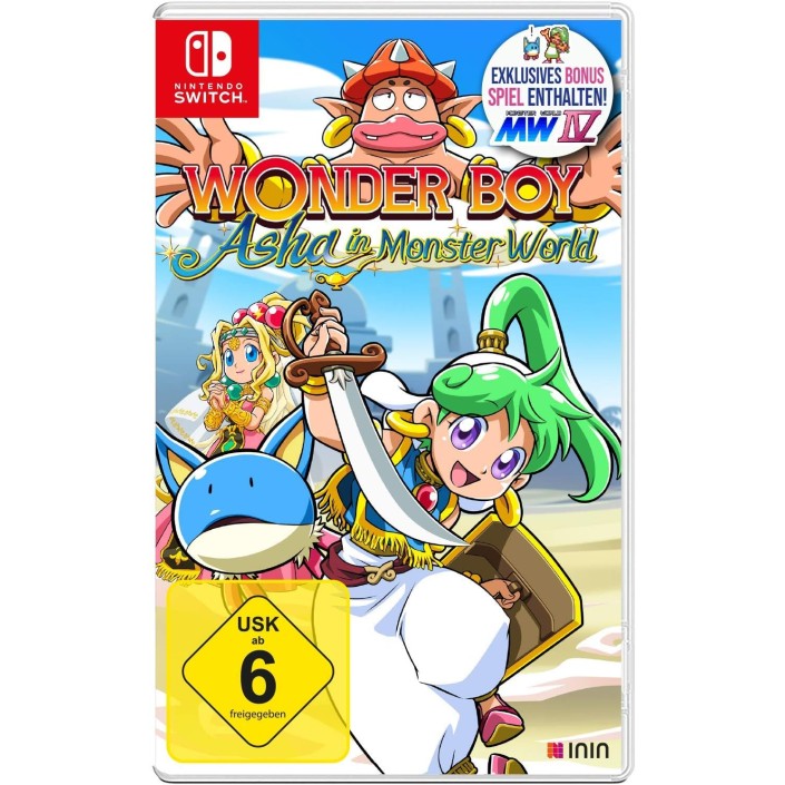 Juego Wonder Boy Asha in Monster World para...