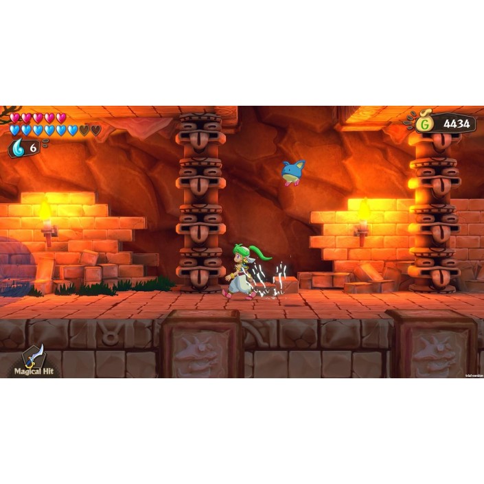 Juego Wonder Boy Asha in Monster World para...