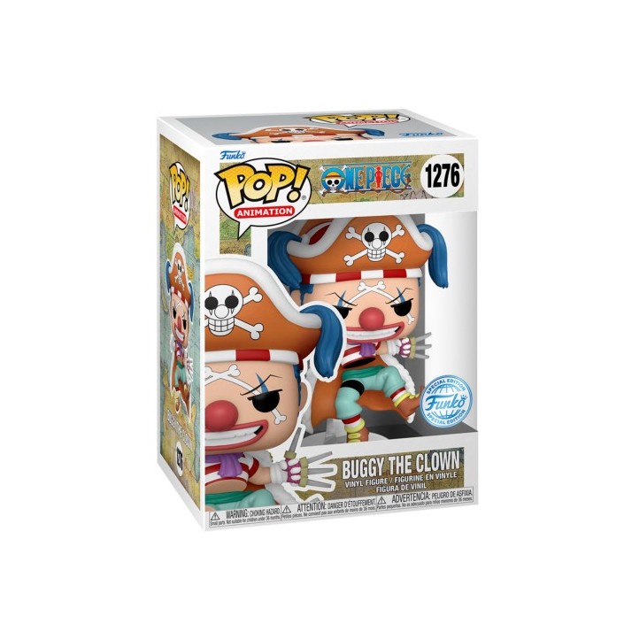 Figura Funko Pop! Animación One Piece Buggy El...