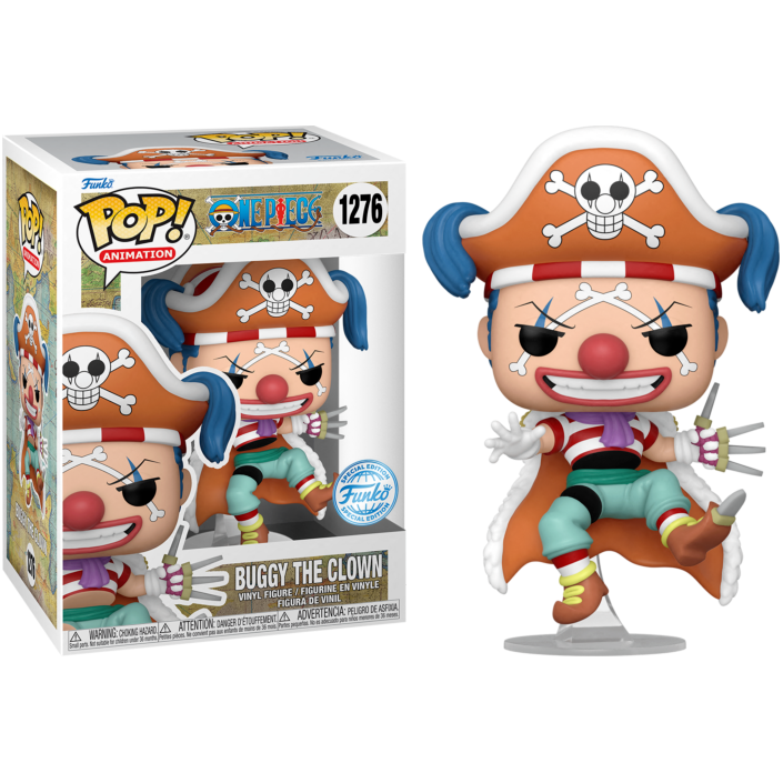 Figura Funko Pop! Animación One Piece Buggy El...