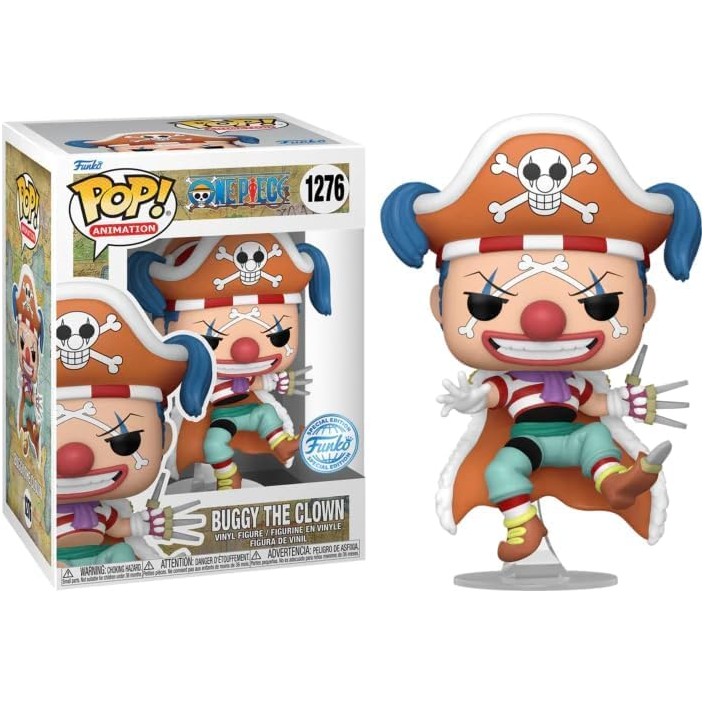 Figura Funko Pop! Animación One Piece Buggy El...