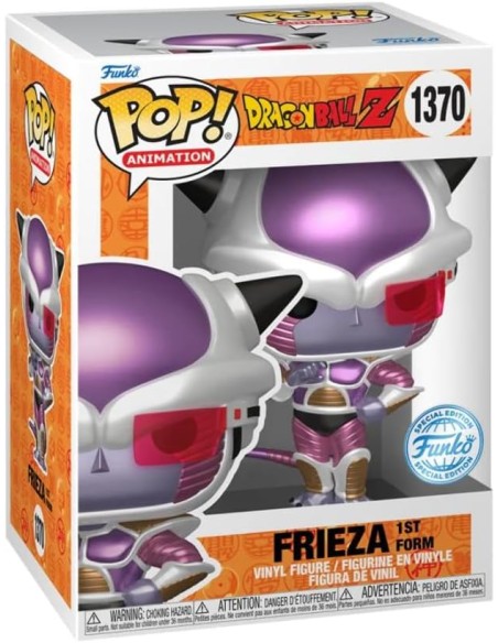 Figura Funko Pop! Bola de Dragón Z Frieza 1ª Forma Modelo 1370 | 71278 Edición Especial de Funko