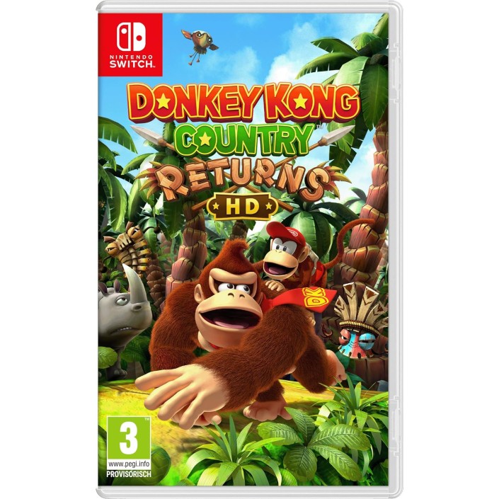 Juego Donkey Kong Country Returns HD para...