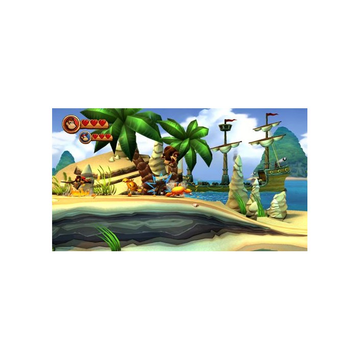 Juego Donkey Kong Country Returns HD para...