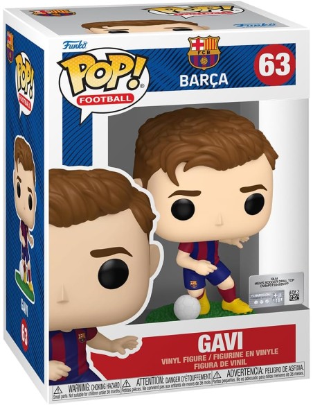 Figura Funko Pop! Football Barça Gavi Modelo 63 | 72235