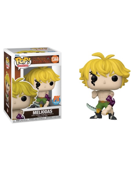 Figura Funko Pop! Animación The Seven Deadly Sins Meliodas Modelo 1344 | 63132