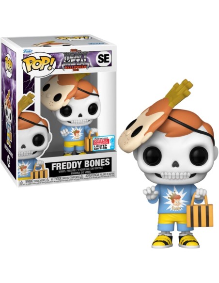 Figura Funko Pop! SE Heavy Metal Halloween 2023 Freddy Bones | 74059 Edición Limitada Convención Otoño 2023