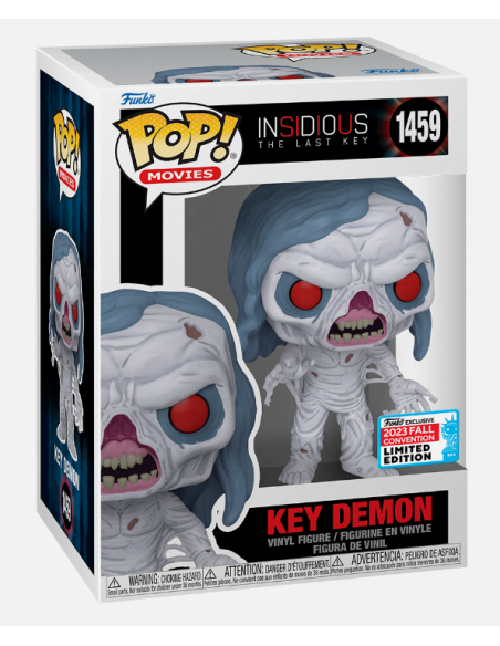 Figura Funko Pop! Películas Insidious La Última Llave Key Demon Modelo 1459 | 74264 Edición Limitada Convención Otoño 2023