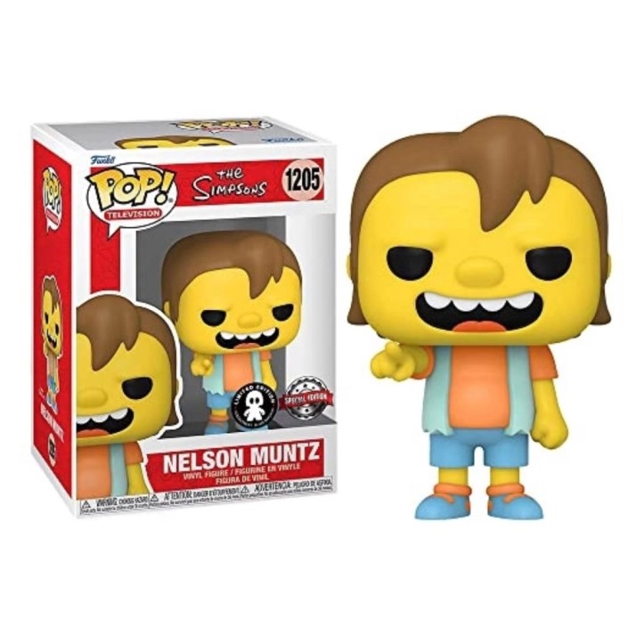 Figura Funko Pop! Los Simpsons Nelson Muntz...