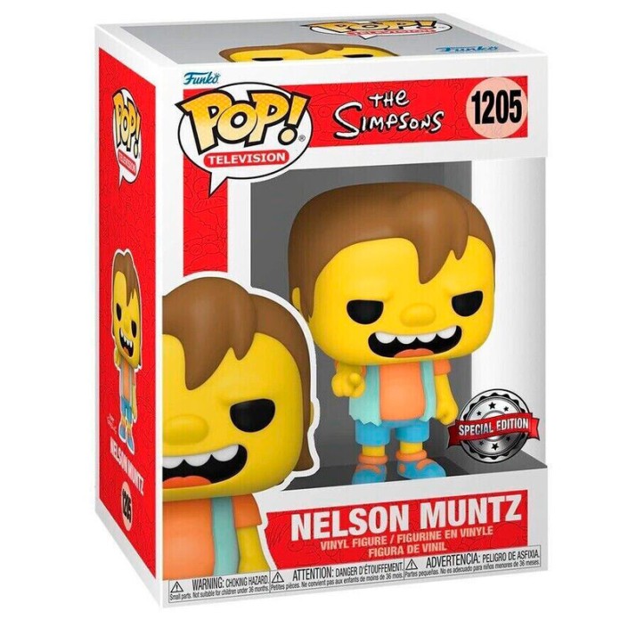 Figura Funko Pop! Los Simpsons Nelson Muntz...