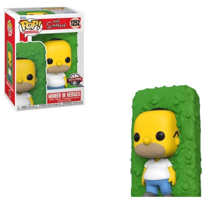 Figura Funko Pop! Los Simpsons Homer en el Seto...