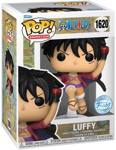 Figura Funko Pop! Animación One Piece Luffy Modelo 1620 | 77959 Edición Especial de Funko