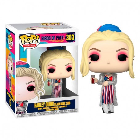 Funko Pop - Birds of Prey - Harley Quinn | Black Mask Club 303 | 44369