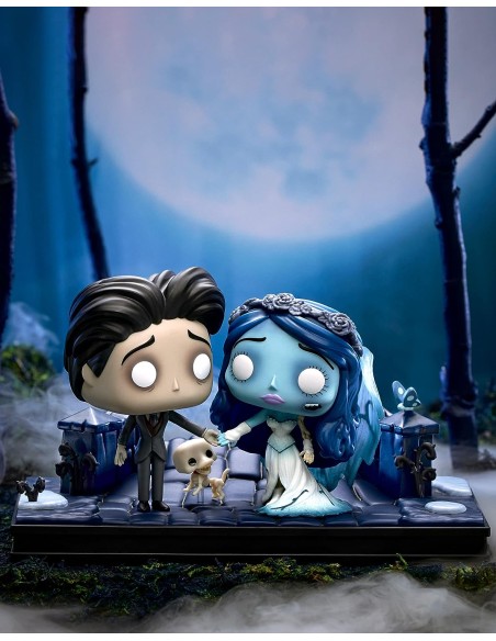 Figura Funko Pop! Moment La Novia Cadáver Víctor y Emily Modelo 1349 | 71179 Edición Exclusiva de Spirit