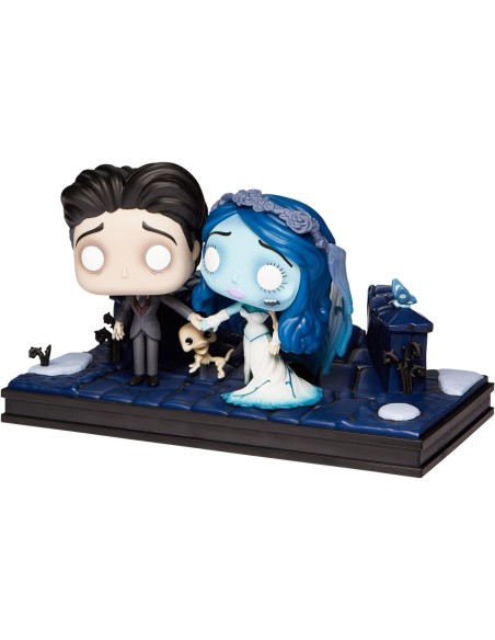 Figura Funko Pop! Moment La Novia Cadáver Víctor y Emily Modelo 1349 | 71179 Edición Exclusiva de Spirit