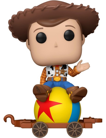 Figura Funko Pop! Tren Disney 100 Aniversario Woody sobre balón Modelo 22 | 70459 Edición Exclusiva
