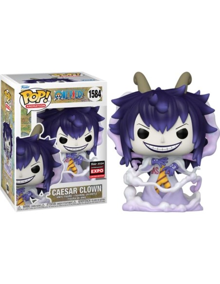 Figura Funko Pop! Animación One Piece Caesar Clown Modelo 1584 | 76839 Edición Limitada