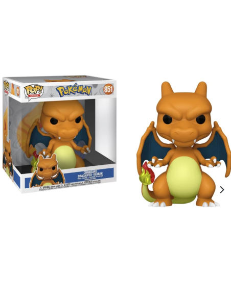 Figura Funko Pop! Pokemon Charizard Modelo 851 | 74224 Gigante 25 cms Edición Especial