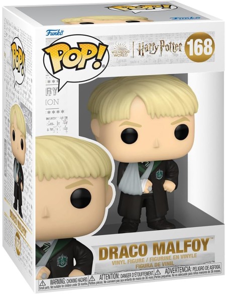 Figura Funko Pop! Harry Potter Draco Malfoy Modelo 168 | 76005