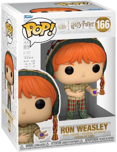 Figura Funko Pop! Harry Potter Ron Weasley Modelo 166 | 76006