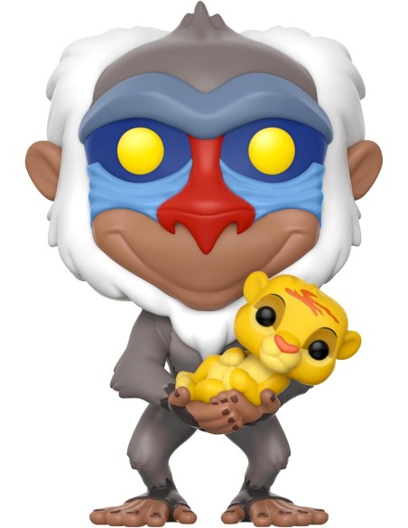 Figura Funko Pop! Disney Rafiki con Simba Modelo 301 | 20095
