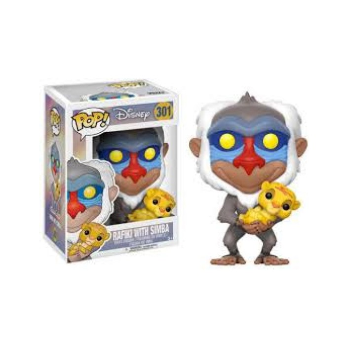 Figura Funko Pop! Disney Rafiki con Simba...
