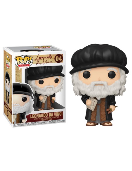 Figura Funko Pop! Artistas Leonardo Da Vinci Modelo 04 | 45251