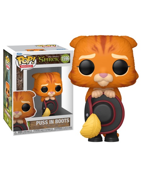 Figura Funko Pop! Películas Shrek Gato con Botas Modelo 1596 | 81175