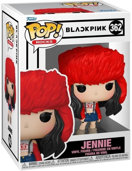 Figura Funko Pop! Rocks Blackpink Jennie Modelo 362 | 72603