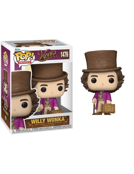 Figura Funko Pop! Películas Wonka Willy Wonka Modelo 1476 | 68087