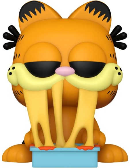 Figura Funko Pop! Comics Garfield Garfield con Lasaña Modelo 39 | 80161