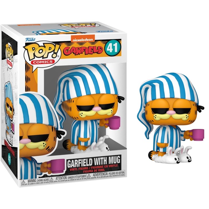 Figura Funko Pop! Comics Garfield Garfield con...