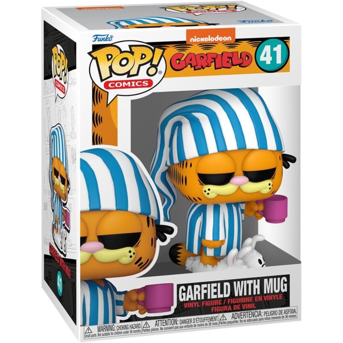 Figura Funko Pop! Comics Garfield Garfield con...