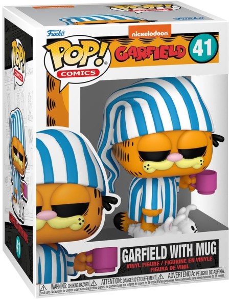 Figura Funko Pop! Comics Garfield Garfield con Taza Modelo 41 | 80162