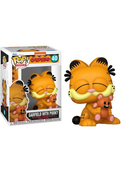 Figura Funko Pop! Comics Garfield Garfield con Pooky Modelo 40 | 80163