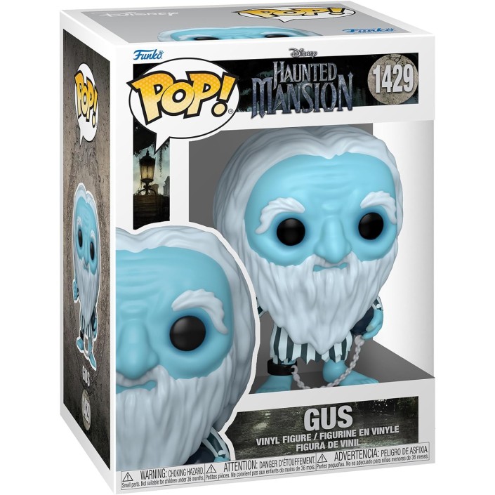 Figura Funko Pop! Disney Mansión Encantada Gus...