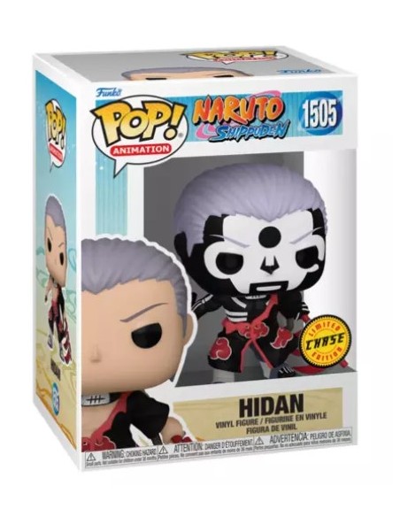 Figura Funko Pop! Animación Naruto Shippuden Hidan Modelo 1505 | 75529 Edición Limitada Chase