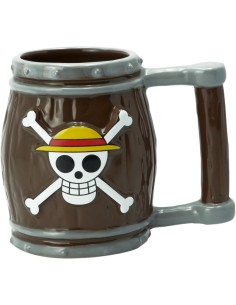 Taza de Cerámica Abystyle One Piece Modelo Barril con...