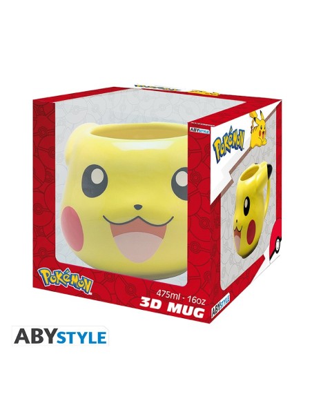 Taza de Cerámica Abystyle Pokémon Modelo Pikachu