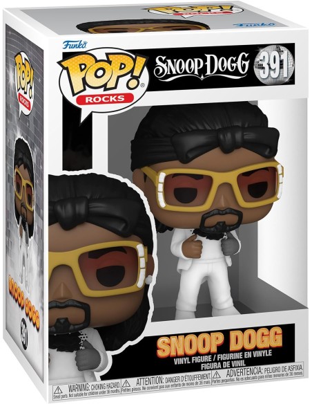 Figura Funko Pop! Rocks Snoop Dogg Modelo 391 | 75399