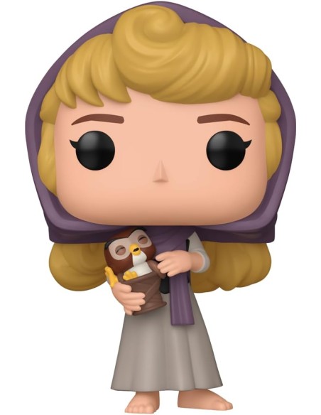 Figura Funko Pop! Disney Bella Durmiente Aurora (con Búho) Modelo 1454 | 78181 Edición 65 Aniversario